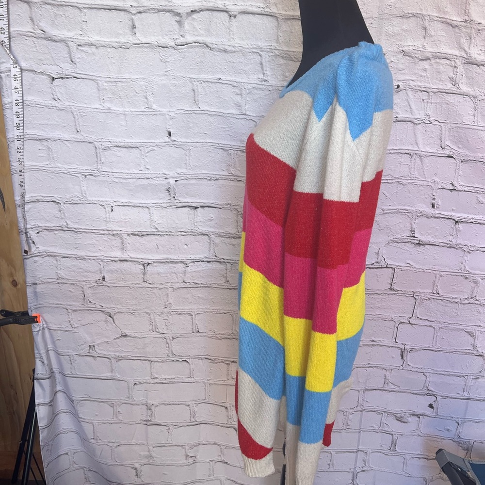 Free for all multi color sweater large